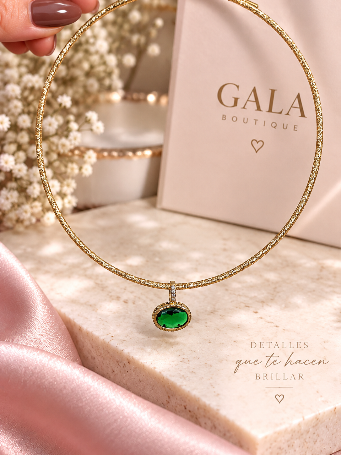 Magnetic Choker Gold