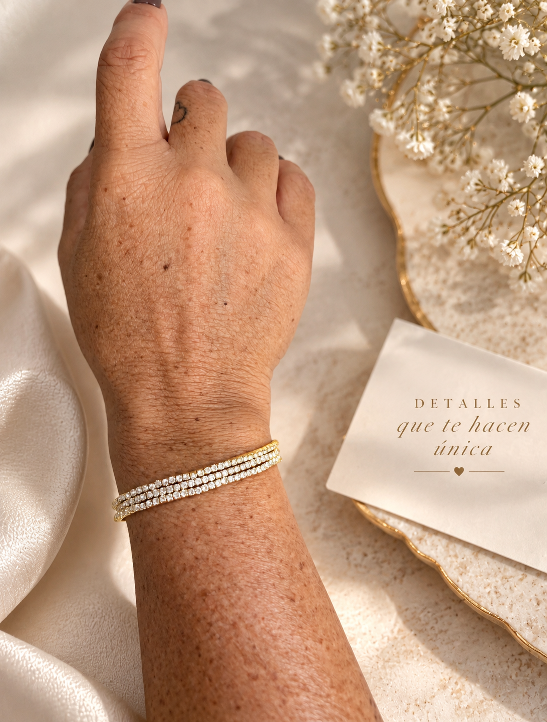 Glitter brazalete